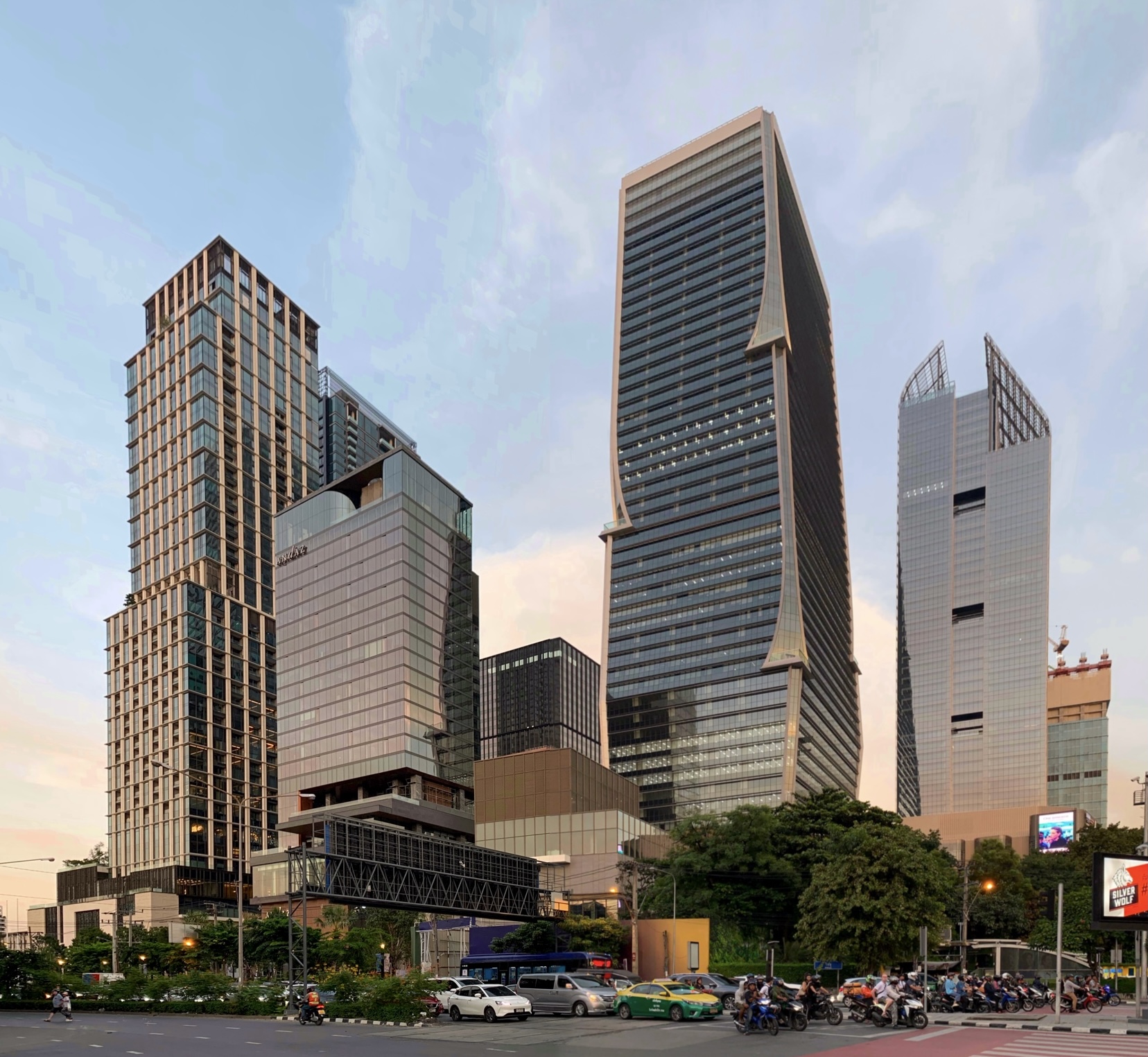 One Bangkok Thailand - Southeast Asian landmark building utilizing RS high-performance fireproof rock wool boards