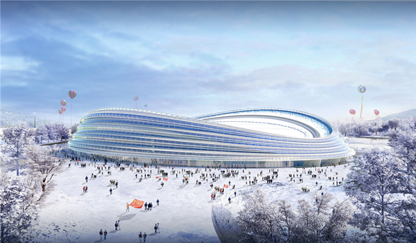 National Speed Skating Oval (Ice Ribbon) of 2022 Winter Olympics using aerogel blanket insulation solutions