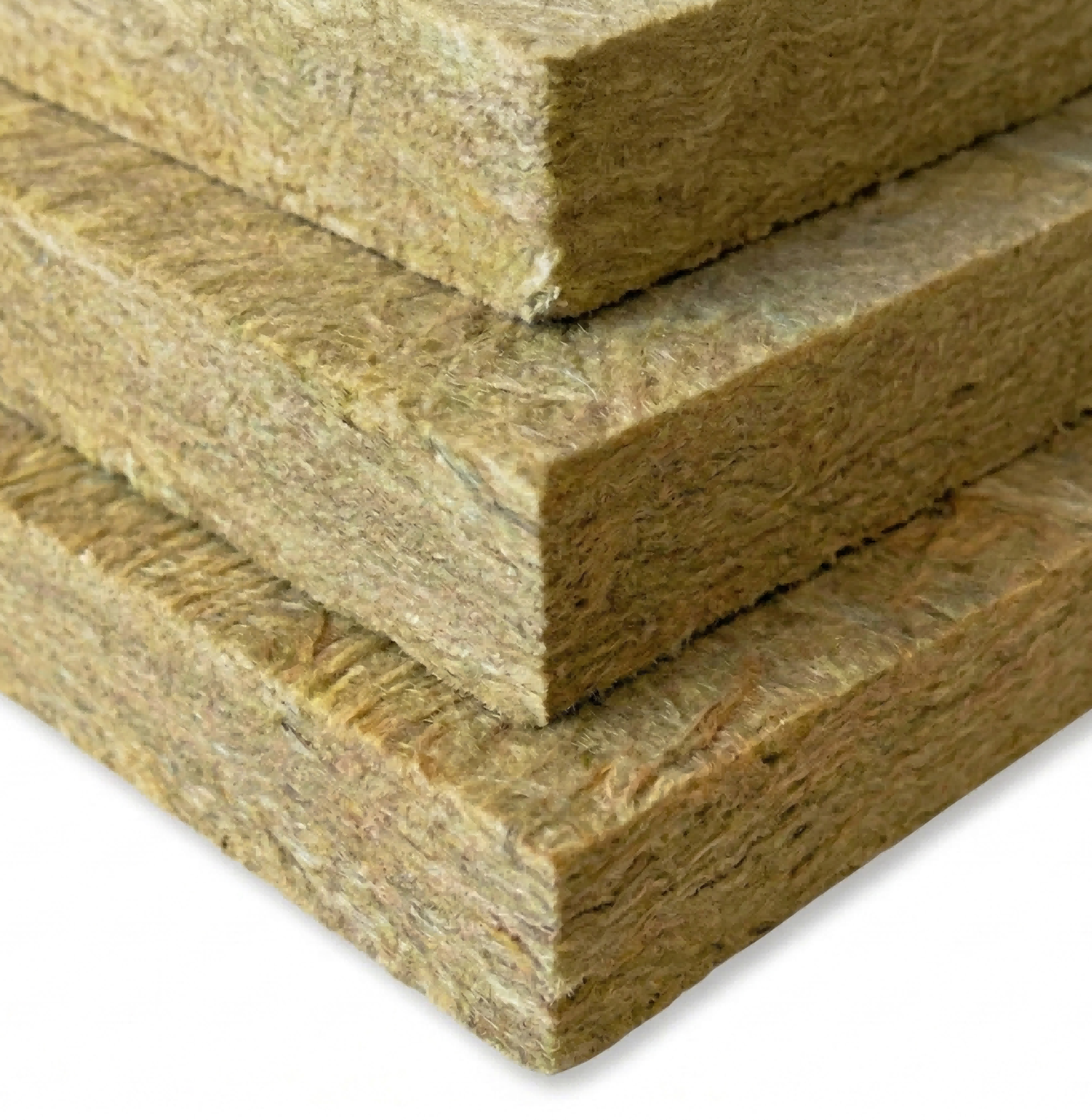 High-density fireproof rock wool insulation boards with dense mineral fiber structure for thermal and acoustic protection